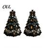 DIY Fabric Ornament Set Quilted Christmas Tree Craft Kit, Vintage Patchwork Handmade Xmas Sewing Set, Tabletop Holiday Decor for Beginners Adults Kids