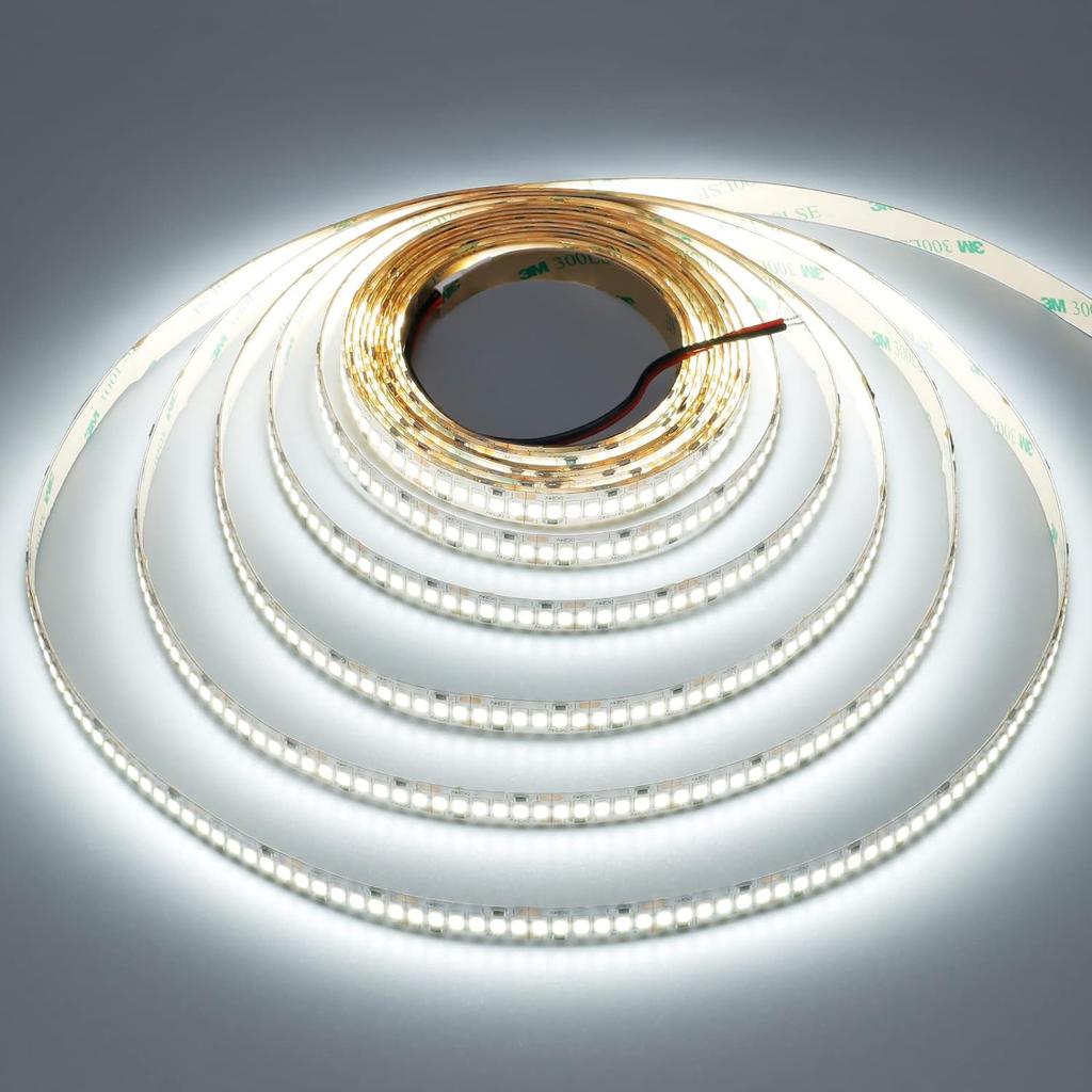 24V LED Streifen SMD 2835 5M 10M LED Stripe Bandlicht 120LED/M Warmweiß Flexibles Streifenband Heimdekorationslicht