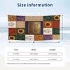 Forest Nature Theme Beach Towel Personalized Custom Name & Text Soft Quick Dry Beach Towel for Swimming Travel