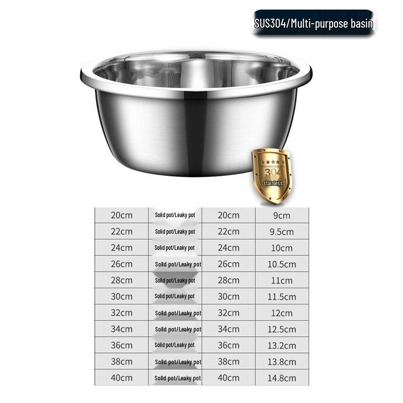 304 Stainless Steel Multi-Purpose 11-Piece Bowl Set