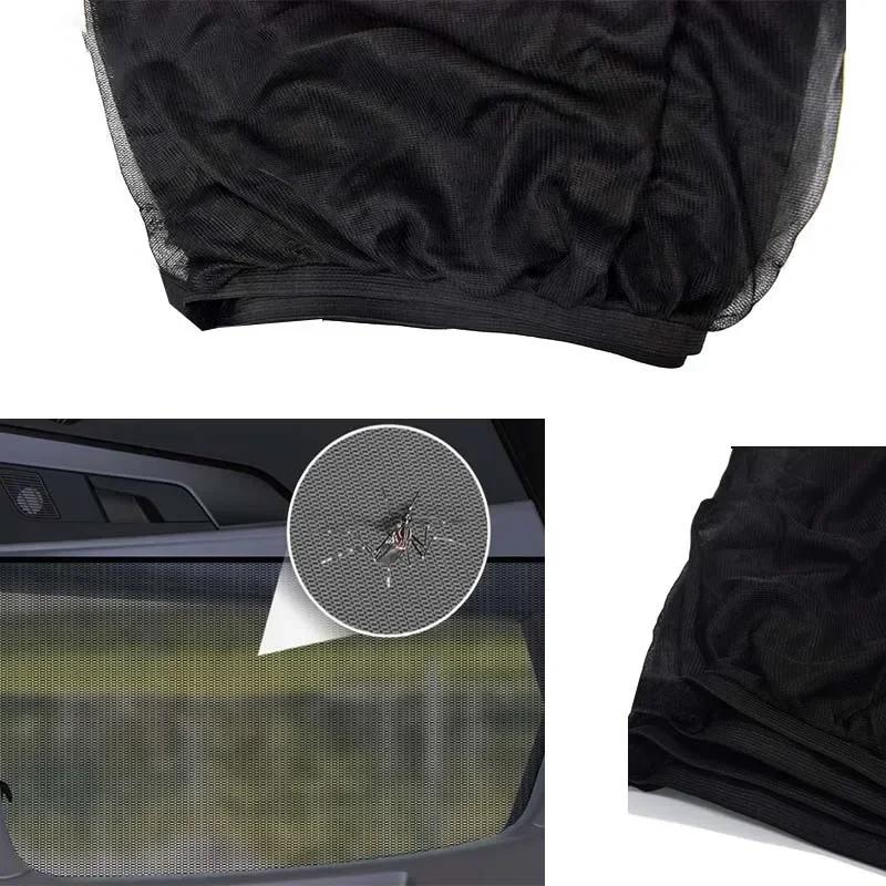 Car Sun Shade 2PCS Sedan/SUV  Styling Accessories Auto UV Protect Curtain Side Window Sunshade Mesh Sun Visor Protection Films