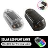 Mini LED Solar Power Car Warning Light Night Security Wireless Anti-Theft Caution Lamp Flashing Adhesive Alarm Lamp Night Lights