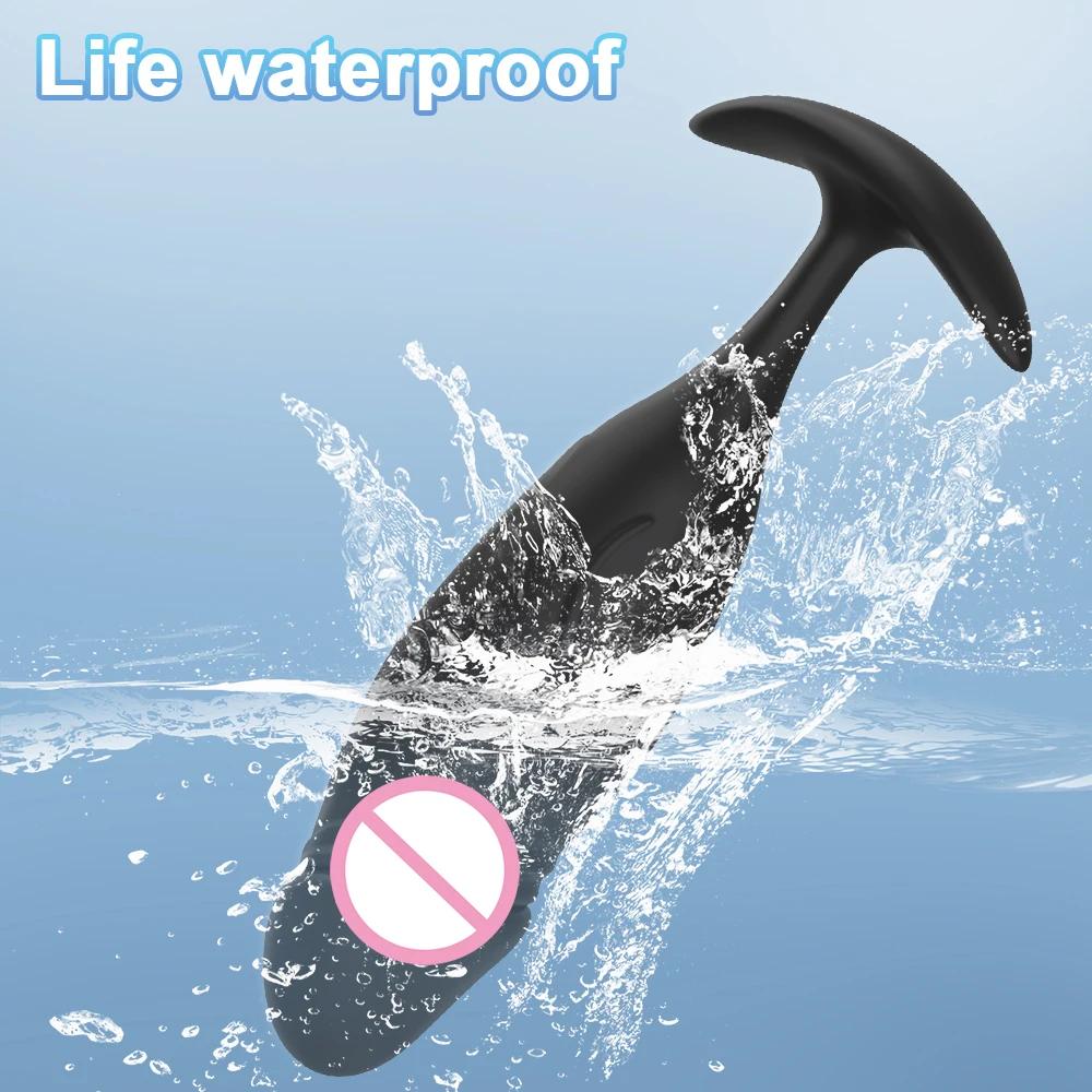 10 Modes Vibrating Butt Plug Anal Plug for Men Remote Control Anal Vibrator for Gay Mini Dildo for Women Sex Toy for Men