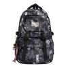 Schoolbag Korean Trend Backpack Personality Foreign Style Junior High School Student Schoolbag Lightweight Travel Backpack Large Capacity Backpack
