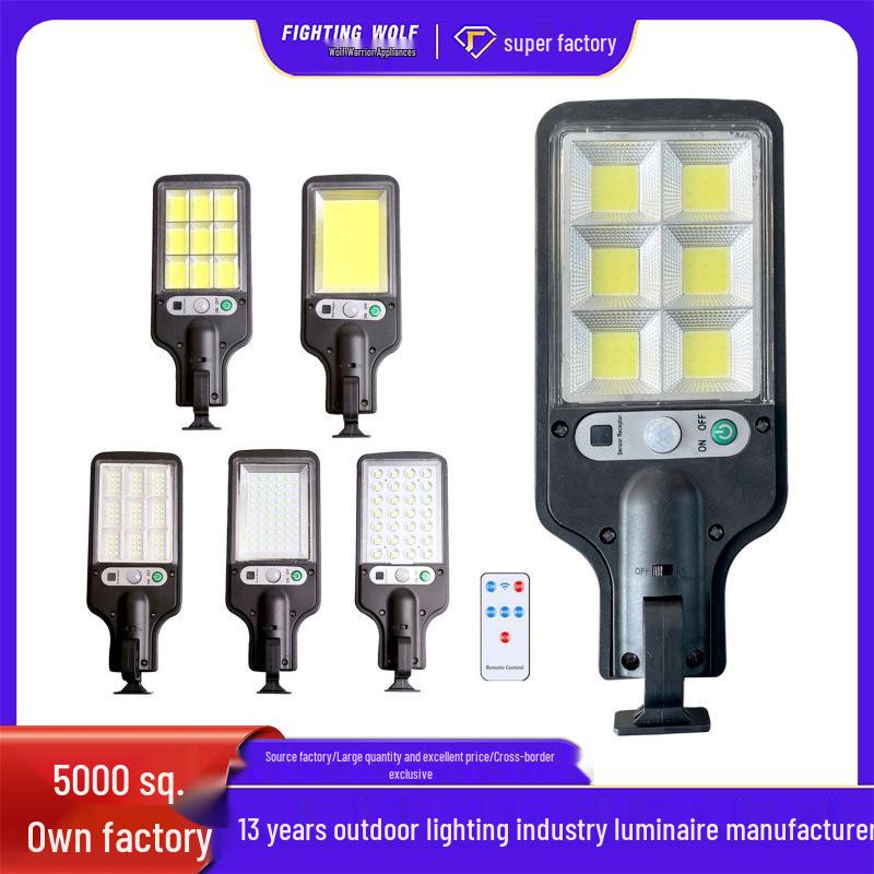 Waterproof Solar-Powered Outdoor Wall & Path Lights with Remote Control