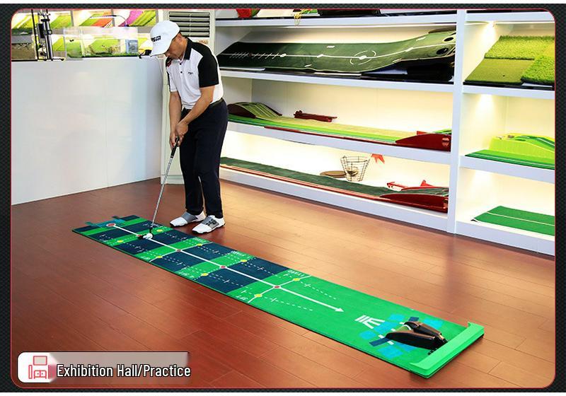 Qingzhou Golf Practice Mat with Putter - Top-Selling Korean Design