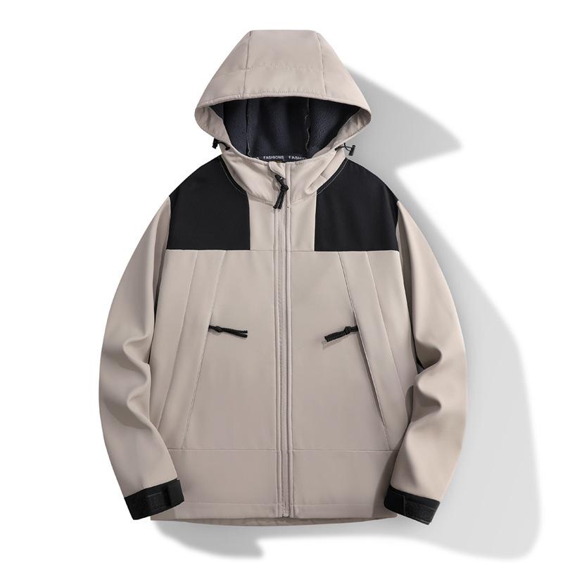 New Outdoor Jacket Men and Women Same Waterproof Couple Jacket Travel Mountaineering Suit Men and Women