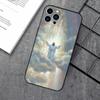 Geloof Christelijke Religieuze Jezus Telefoonhoesje Voor Apple iPhone 15,14,13,12,11,XS,XR,X,8,7,Pro,Max,Plus,mini Siliconen Zwarte Cover
