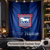 TapestryIpswich Town Custom Name Text Personalized Wall Hanging Tapestry Home Wall Decor
