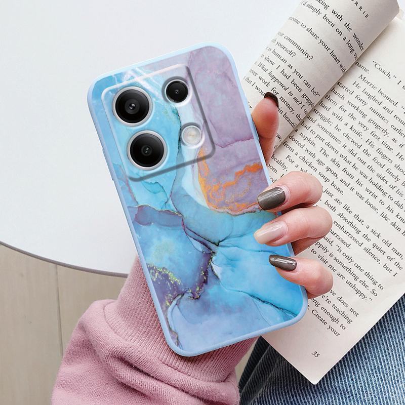 

Luxury Case For Redmi Note 13 Pro 4G 5G Fundas Marble Fashion Pattern Soft TPU Protection Cover For Xiaomi Redmi Note14 Pro Capa Redmi Note 13 5G