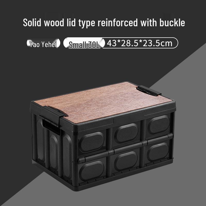 Foldable Car Trunk Organizer - Vehicle Mounted Storage and Decoration Box
