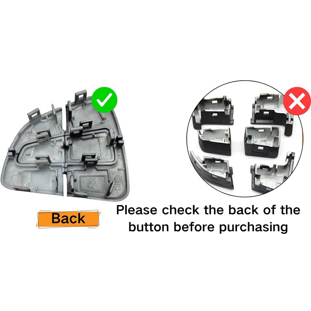 Car Steering Wheel Volume Control Switch Buttons For Mercedes Benz A B GLA GLS GLE