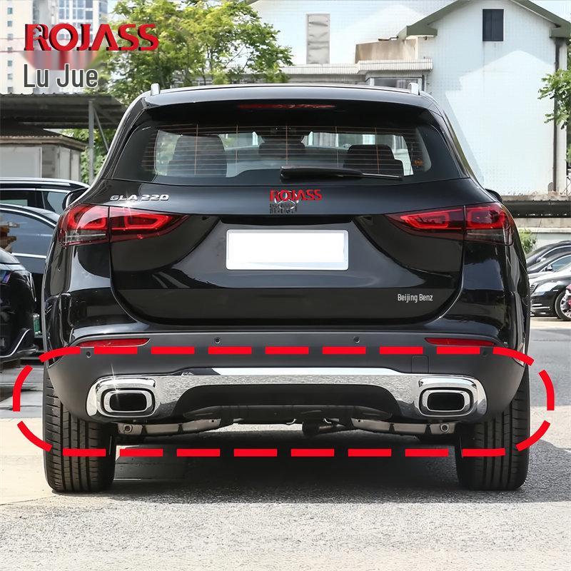 Mercedes GLA Rear Bumper Electroplated Silver Trim - Fits GLA180, GLA200, GLA220 (W247) Chrome Strip