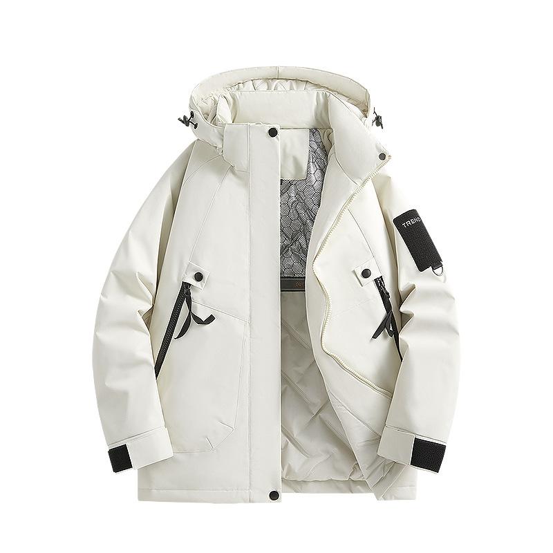Winter Couples Models Cotton Jacket Warm Machine Quilted Cotton Jacket Graphene Heating Cotton Workers Fashion Casual Jacket