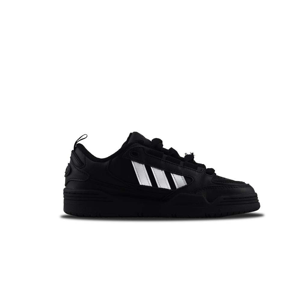 adidas Originales Adi2000 Antideslizantes Resistentes a la Abrasión Caña Baja Zapatos de Skate Unisex Negro Plateado JR8347(Team840-)