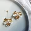Long Tassel Korean Fashion  Accessories Flower Stud Earrings Jewelry Drop Earrings Dangle Earrings