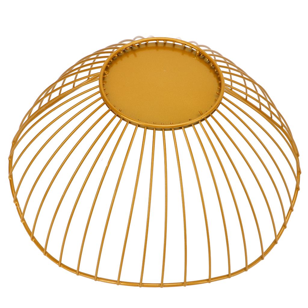 Wire Fruit Bowl Breathable Hollow Anti Overturn Thickened Durable Metal Metal Fruit Basket for