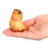 PVC Wild Animal Figurine Marmot Plastic Groundhog Ornament Realistic Animal Ornament  Office