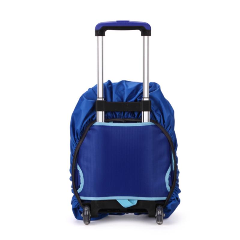 Children's Waterproof Backpack Rain Cover Outdoor Sport Night Cycling Safety Light Rain Cover Case Bag Camping Hiking 35L