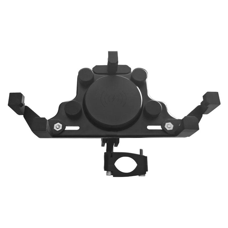 ZHUITU Factory Hot Temu Universal Aluminum Alloy Bracket Shockproof Motorcycle Mobile Phone Bracket Outdoor Bicycle Phone Holder Aluminium Alloy