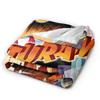 Futuramas Cartoon Comic Blanket Quality Warm  Throw Blanket Winter Girls Boys Couch Chair Sofa Bed Funny Bedspread