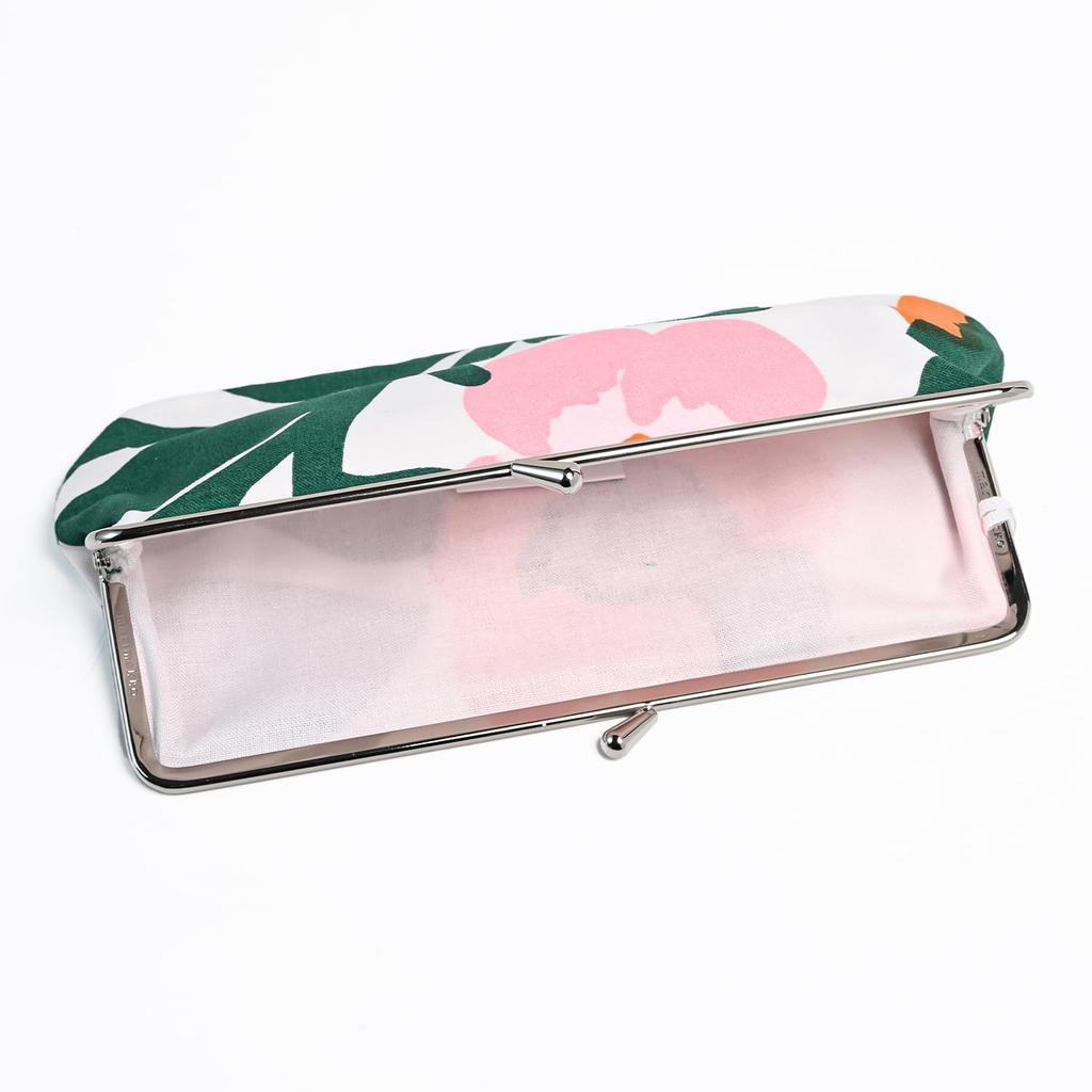 Marimekko Pieni GreenGreen Silmarashi Green Pouch for Cosmetics and Pencils, 73880 073880 163, Scandinavian Design [Parallel Import]