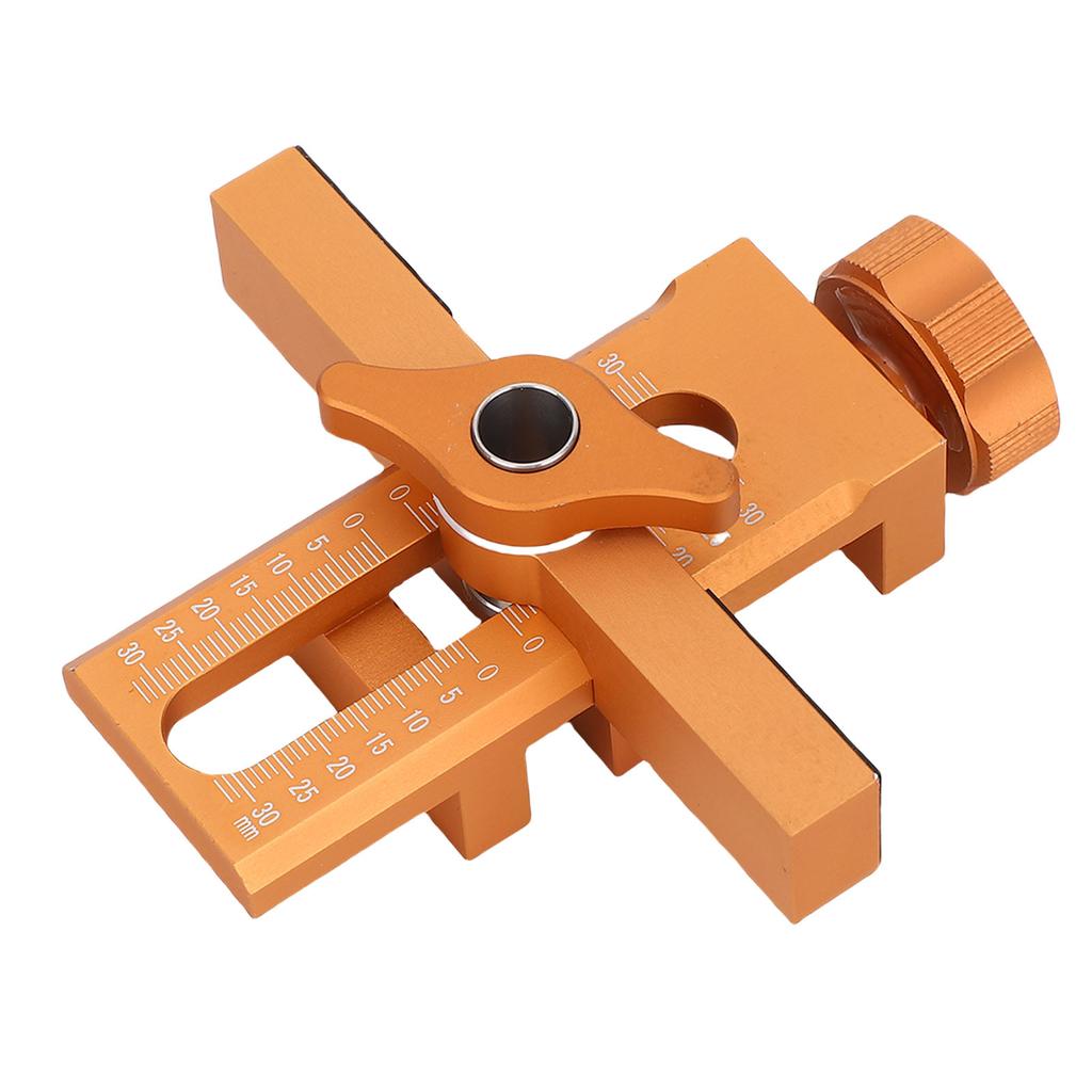 Cabinet Door Installation Positioner Aluminum Alloy Adjustable Cabinet Door Mounting Jig with 6mm