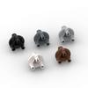 MOC 10 STÜCK 92909 Lenkbausteine Bausatz Radnabe 3 Pins Runde Bausteinpartikel Lernorientiert DO-IT-