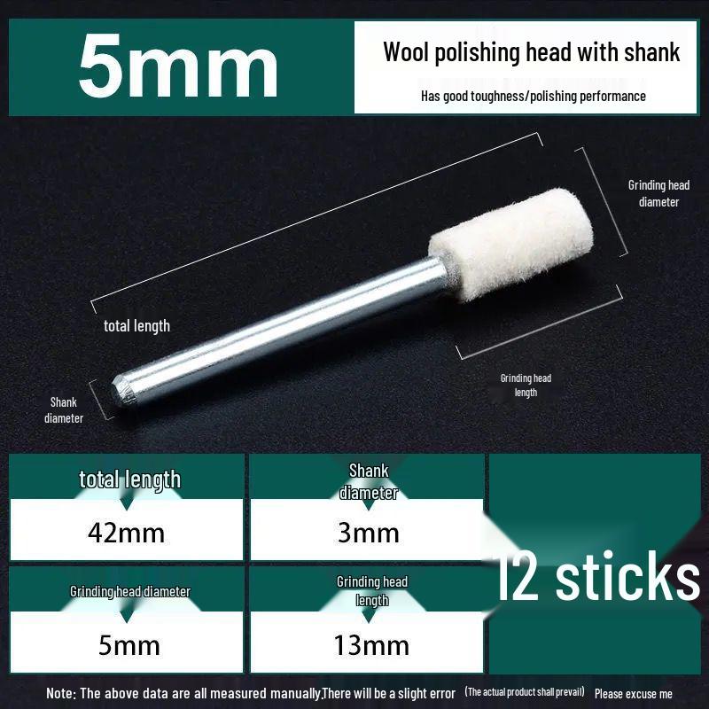 Electric Grinder Sandpaper Ring for Wood, Metal, Nail Art, Rust Removal, and Polishing