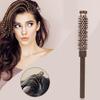 3Pcs Round Brush Set for Effortless Blow Drying and Styling of Short Hair with Comfortable Handle and Ceramics Barrels