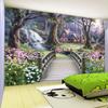 3d Wandbilder Natürliche Landschaft Ölgemälde Wand Papier Home Decor Wohnzimmer Hintergrund Wand Tapete
