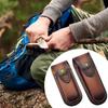 Leathers Sheath Cutter Case Pocket Folding Cutter Sheath Carriers Holsters Handmade Cutter Pouches Cover Gift for Men