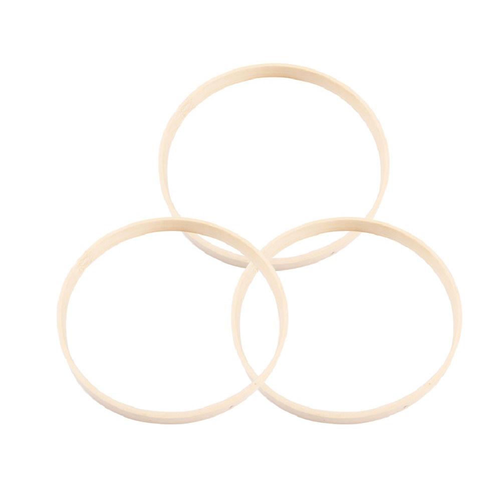 10Pcs Dreamcatcher Ring Bamboo 23Cm Diameter Round Wooden DIY Craft Tools for Mandala Curtain Ringer Home Decor