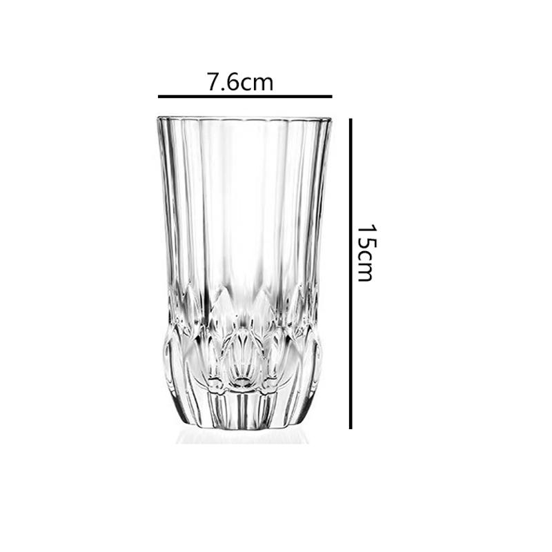 Coffee Cups Household Wine Glass Drinking Luxury Modern Whiskey Cup Transparent Cocktail Glass Wedding Gifts for Party Drinkware