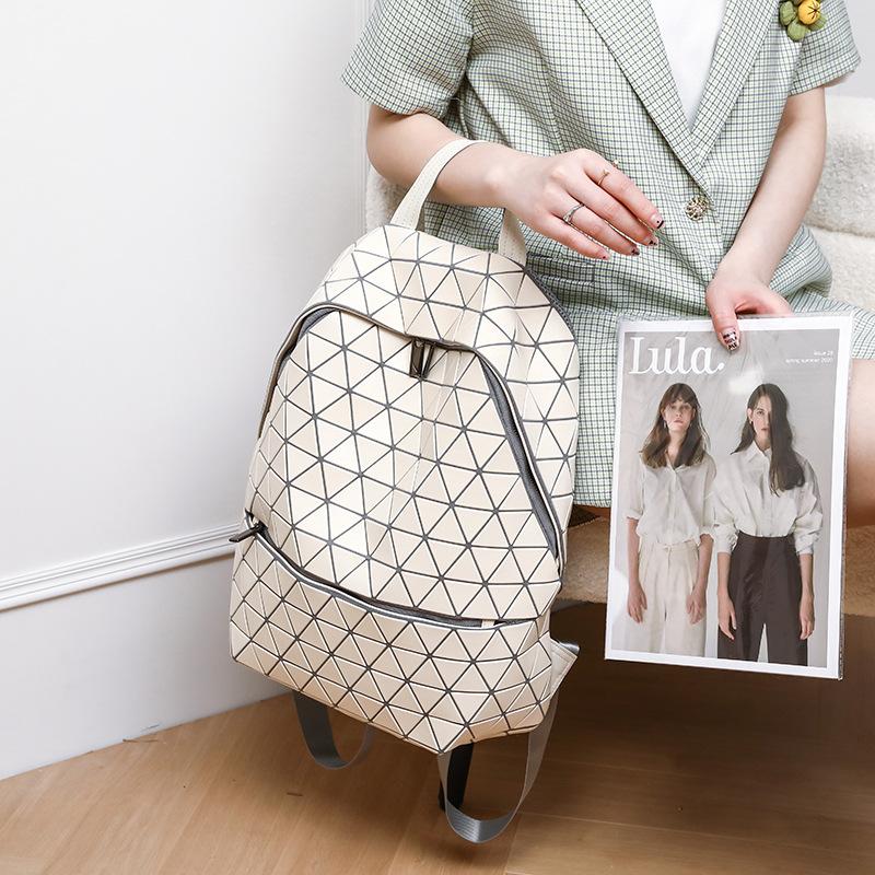 Рюкзак для ноутбука Ромбовидная ниша Большая вместимость Унисекс Геометрический ромб Школьный рюкзак Рюкзак для альпинизма