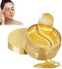 ZEVESTY Augenpads - 60 Pads 24K Gold Augenmaske Gegen geschwollene Augen & Dunkle Ringe Reduziert Tränensäcke und Glättet Falten, Hautpflege P