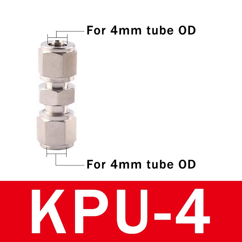 10Pcs PU-4 6 8 10 12 14 16 MM OD Hose Tube Connect PU Tube Direct Pneumatic Connector Quick Fast Twist Air Hose Tube Fitting