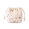 Makeup Bag With Drawstring Large Capacity Portable Travel Organizer For Cosmetics And Accessories