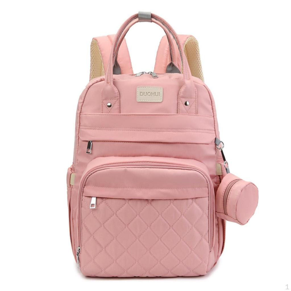 Sac à dos à langer multi-compartiments rembourré pour bébé, transporteur pour parents,