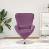 Egg Chair Purple Velvet