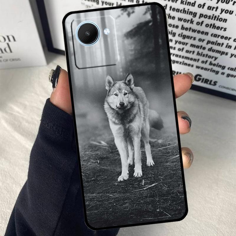 Wolf Wolves For Realme 15 14 10 11 12 13 Pro Plus C65 C67 C71 C63 C61 C55 C51 C53 C75 GT6 GT7 Pro Case