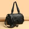 Multi-pocket Motorcycle Bag, High-end Texture, Fashionable Commuting Single-shoulder Crossbody Handbag