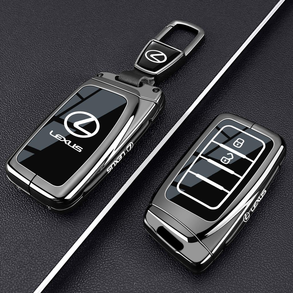 Zinc Alloy Car Key Cover For Lexus F Sport Remote Control Protector ES GS IS LX NX RX F Sport For Lexus Key Case Car Accessories