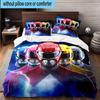3PCS Rangers Team-up 3pcs Bedding,Including 3PCS Duvet Cover And 2pcs Pillowcases Perfect for Christmas,Ideal for Bedroom, Dormitory