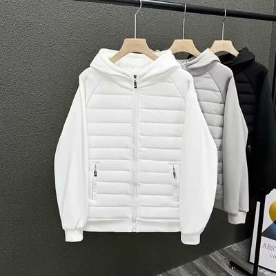 Trendy Men's Hooded Cotton Jacket - Thickened, Warm, Versatile Cardigan for Autumn/Winter