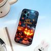 Halloween-HH  Phone Case For iPhone 17,16,15,14,13,12,11 Plus,Pro Max,XS,Soft Silicone Black Cover