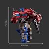Manual Deformation Robot Car Toys Model for Kids Portable Alloy Deformation Action Figure Ornaments for Birthday and Party