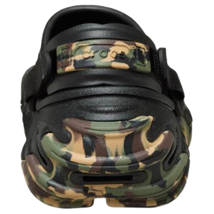 Crocs Echo RO Clog Camo - Black Multi-Color Unisex Sneakers 212095-0C4
