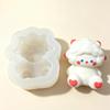 Cute Sheep Silicone Mold Non-Stick Heat Resistant Reusable Mould for Homemade Candle Making DIY Craft Gifts