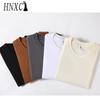 HNXC Cotton Short Sleeve T-shirt Men's Fashion Loose Half Sleeve Shirt Printed Compassionate Shirt